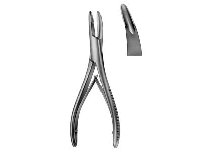 Rongeur pentru os FRIEDMAN, varf 3.5mm, L14cm 