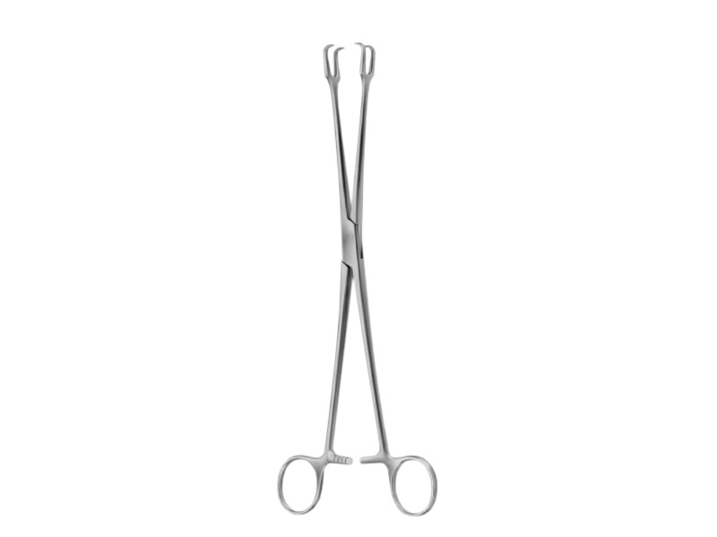 Pensa col uterin SCHROEDER, L24cm,  dreapta