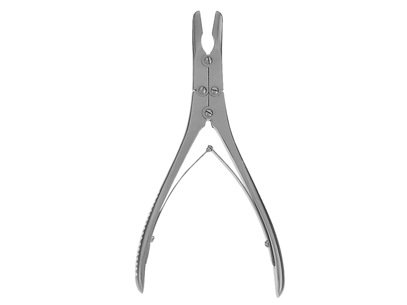 Rongeur pentru os LUER, L17cm,  curb