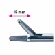 Insertie portac, cu TC, drept, falci 15mm, D5mm,  L330mm