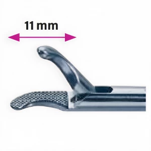 Insertie portac, cu TC, curb stanga, falci 11mm, D5mm,  L330mm