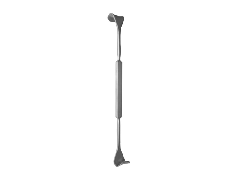 Retractor dublu DESMARRES, 8x10mm, L14cm 