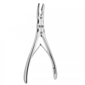 Rongeur pentru os RUSKIN, varf 5mm, L18cm,  drept