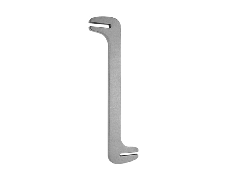 Cheie placa osoasa LANE, varf 6mm/4mm,L25cm 