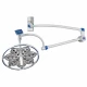 Lampa scialitica EMALED 300W, 1 satelit, prindere perete 