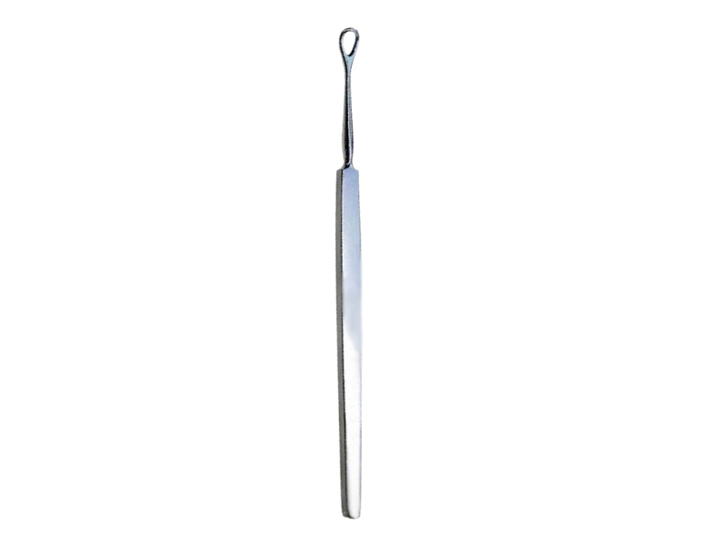 Ansa auriculara LANGENBECK, usor curba, varf bont, L13cm 