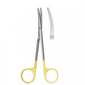Foarfeca ligatura WAVECUT, cu TC, curba,  L14.5cm