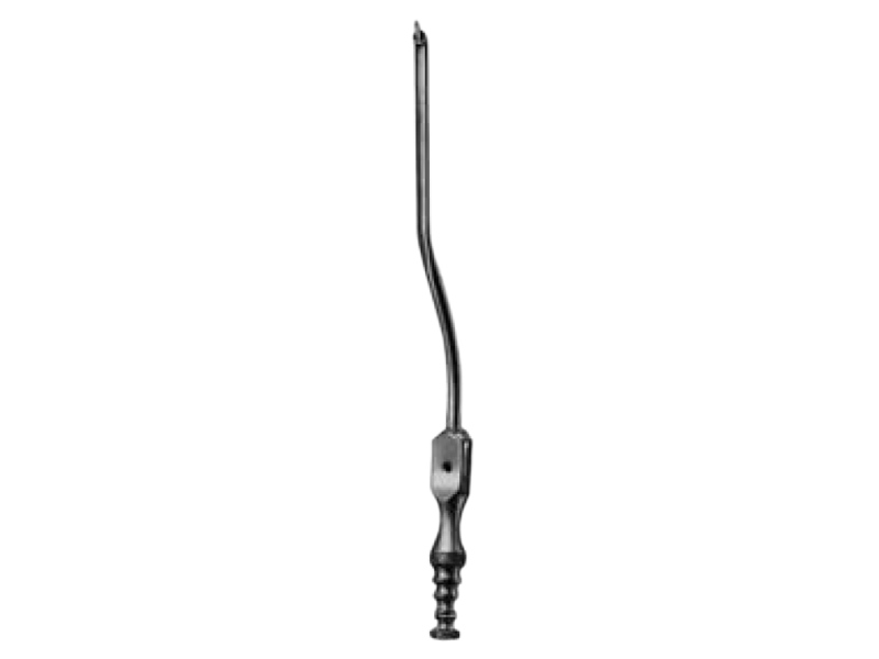 Elevator periostal cu aspiratie GUILEN, varf 4mm, L19cm 