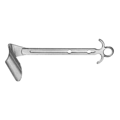 Valva centrala pentru retractor BALFOUR, 100x70mm 