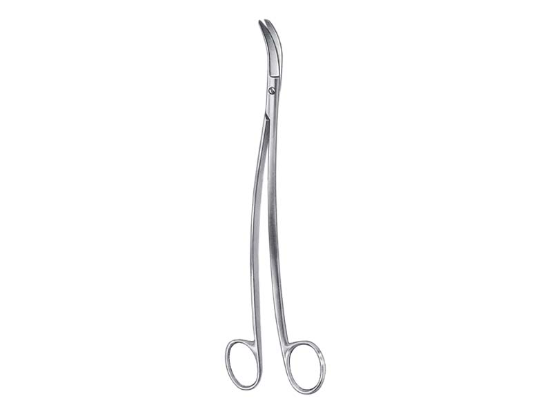 Foarfeca SATINSKY, curba, L24.5cm 