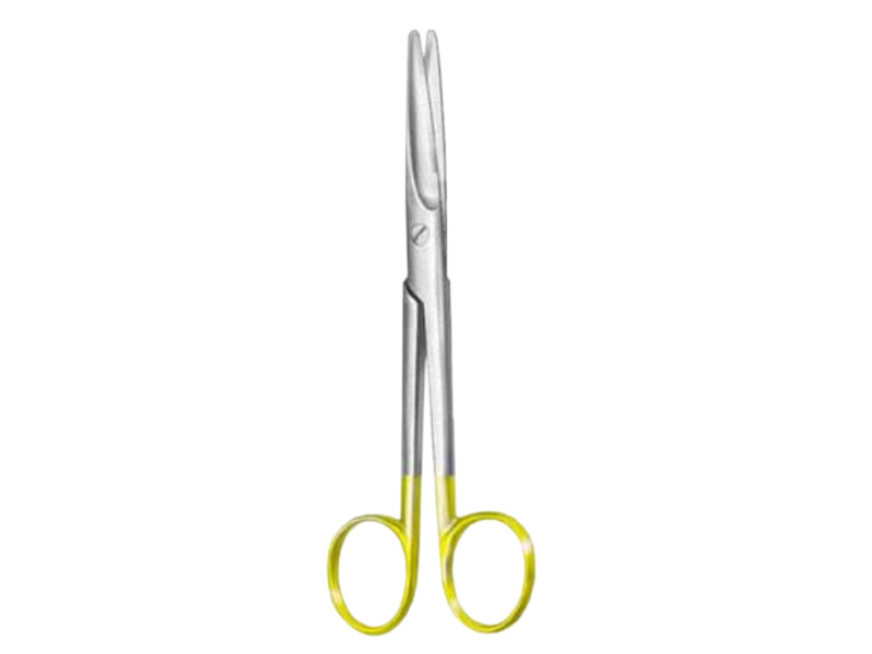 Foarfeca operatii STANDARD, dreapta, varf ascutit/ascutit,  cu TC, L14.5cm