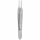 Pensa suturi CASTROVIEJO, 1x2 dinti, L10cm,  dreapta, 0.12mm