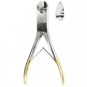 Cleste pentru taiat fire, cu TC, fire moi D3mm, fire tari D2.2mm, L23cm 