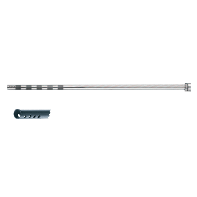 Tub aspirare-irigare, adaptor LL, 16 gauri, D10mm, L340mm 