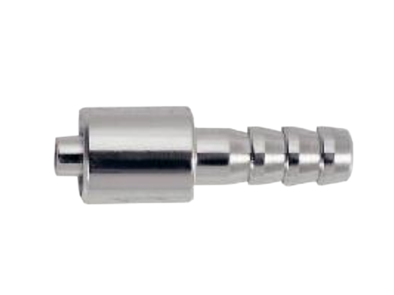 Adaptor LL tip tata cu oliva pentru tub din silicon, D6mm 
