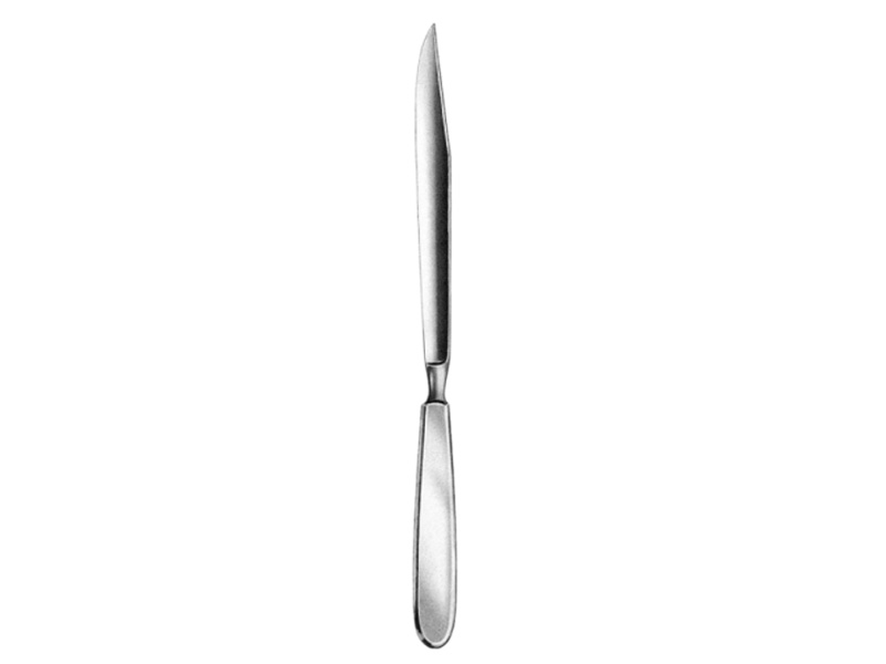 Bisturiu amputare LISTON, monobloc,  lama L20cm