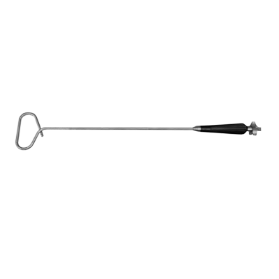 Endo retractor, cu adaptor LL, varf 80mm, D5mm, L380mm 