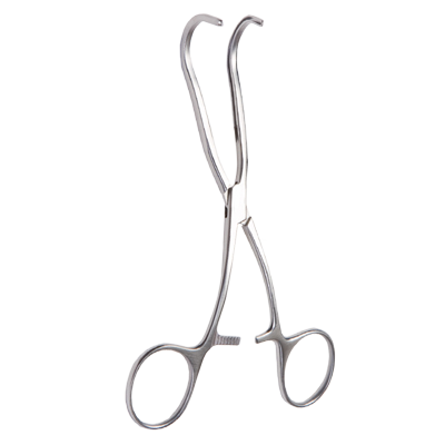 Clema vasculara COOLEY, curba, atraumatica,  falci 31mm, L20.5cm