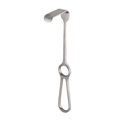 Retractor KOCHER, 70x25mm, L22.5cm 