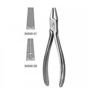 Cleste cu varf plat,  L17cm (Fig 1)