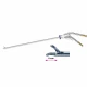 Portac, cu TC, curb stanga, dinti transversali, maner axial unghiular, conexiune LL, falci 11mm, D3mm, L330mm 