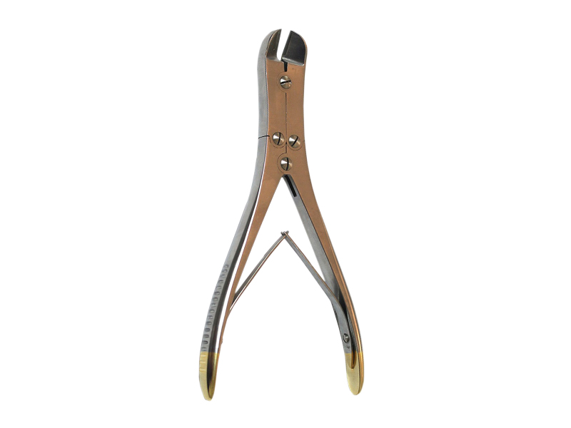 Cleste pentru taiat fire, cu TC, fire moi D2.5mm, fire tari D2.2mm, L22cm 