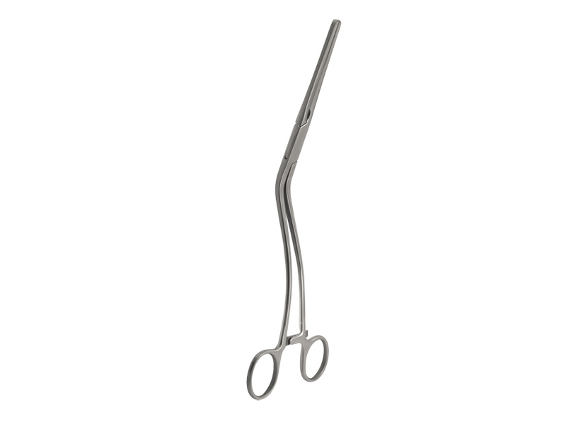 Clema COOLEY, pentru carotida, unghiulara, L21cm 