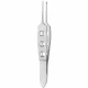 Pensa anatomica BISHOP-HARMAN, pentru iris, serata fin, varf 0.5mm, L8.5cm 