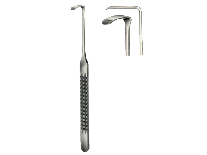 Retractor LANGENBECK-GREEN, L16cm,  16x6mm