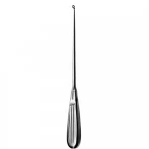 Chiureta osoasa REDA, L25cm,  curba, varf 3.6mm (Fig 000)