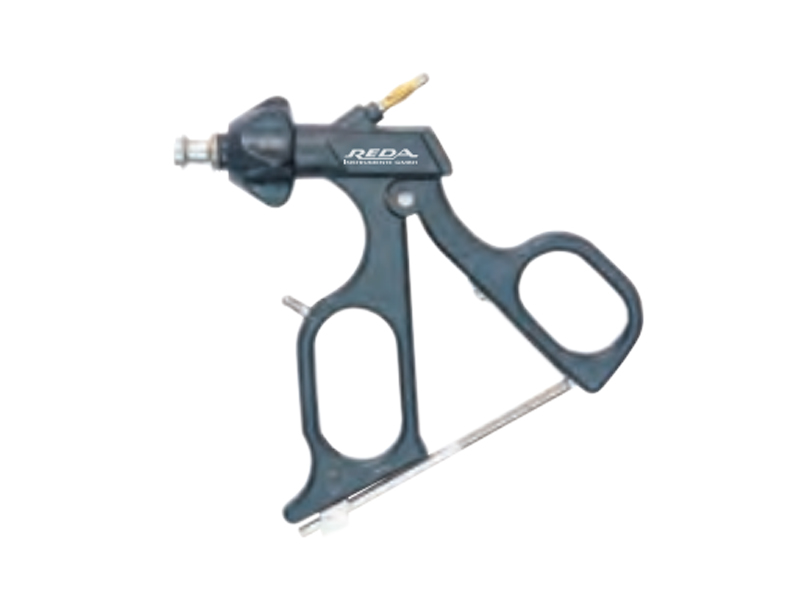 Maner ergonomic uni cu clichet, maneta on/off, cu HF, pivotant la 360grd 