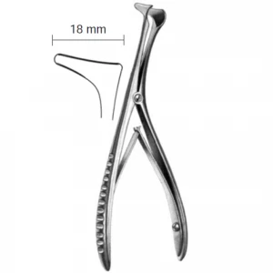 Specul nazal REDA, curb lateral, varf 18mm, L12.5cm 