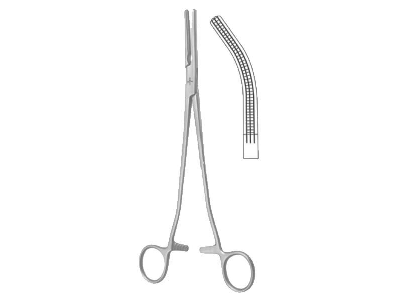 Pensa histerectomie ROGERS,  curba, L25cm