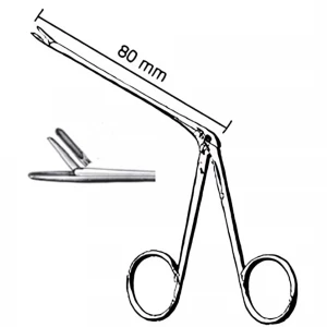 Pensa polipi auriculari HARTMANN, varf drept, L8.5cm 