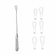 Chiureta uterina THOMAS, varf bont, L28cm,  D7mm (Fig 1)