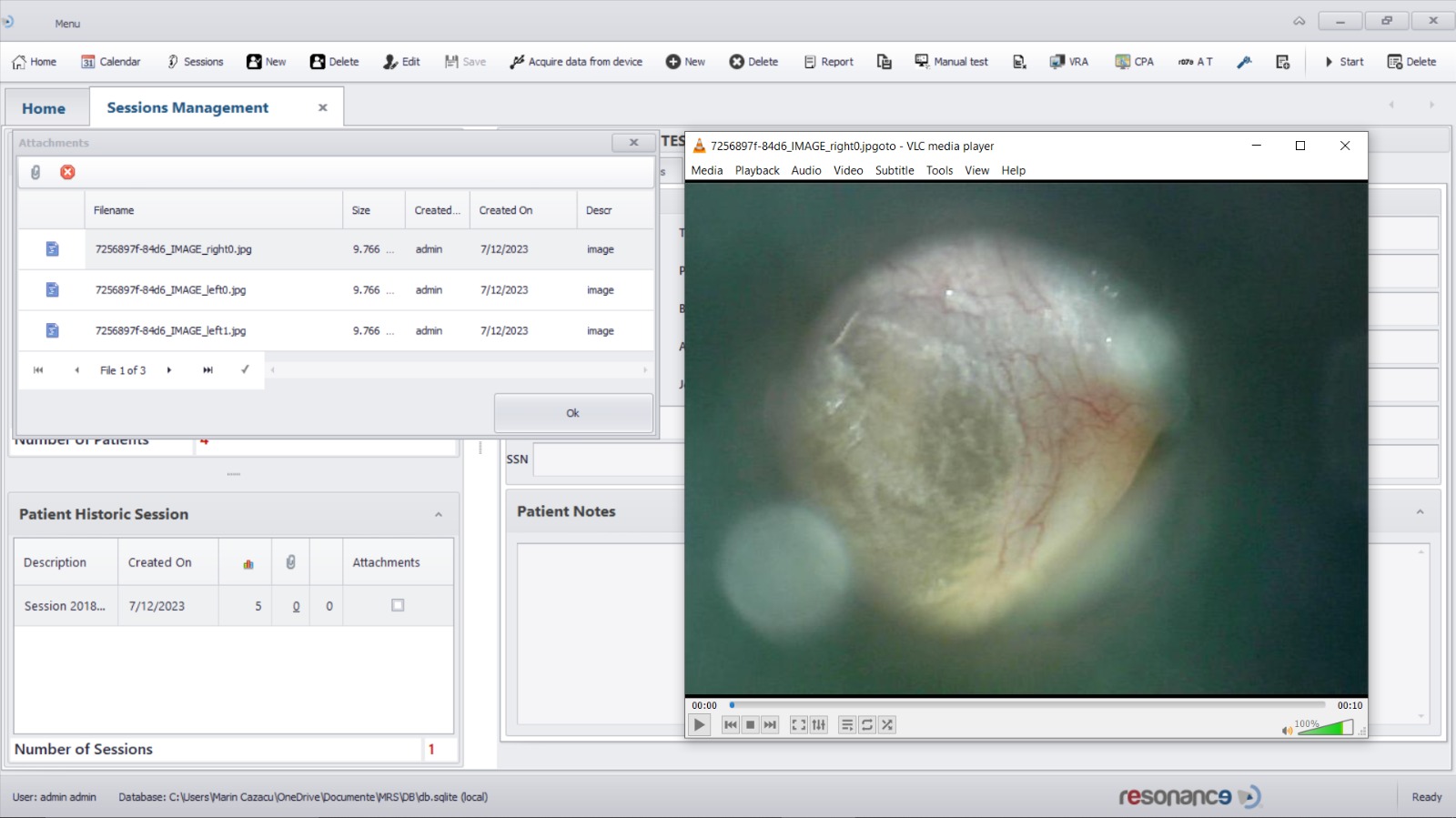 Licenta software MDS de management al pacientilor pentru PC 