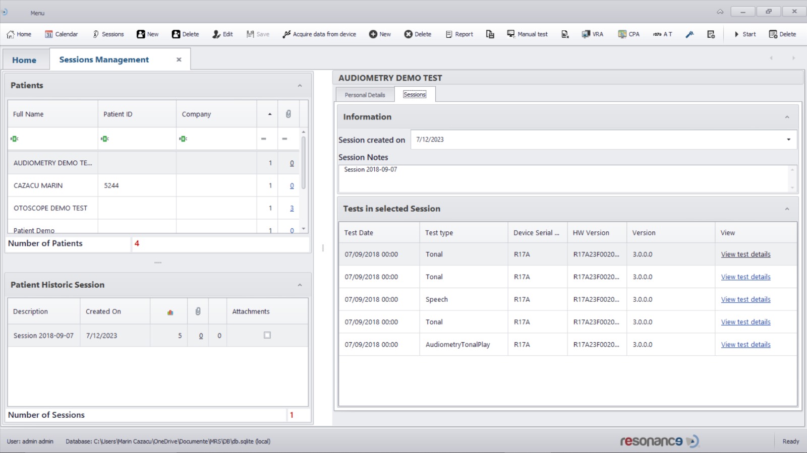 Licenta software MDS de management al pacientilor pentru PC 