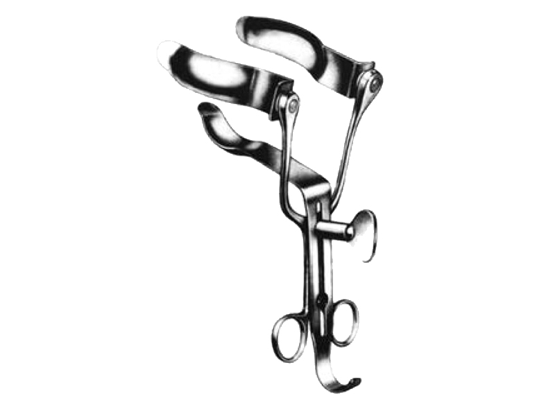 Lama pentru retractor anal ALAN-PARKS, L75mm 