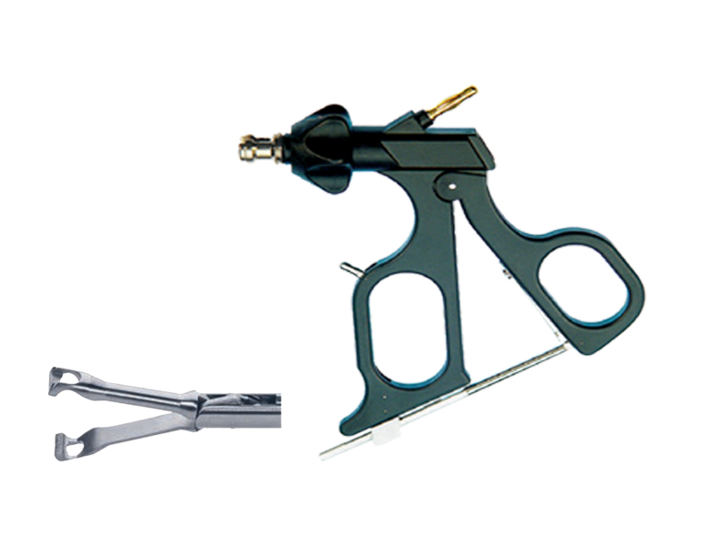 Pensa extractie BABKOCK, actiune dubla, dinti distali, maner ergonomic uni cu clichet, maneta on/off, cu HF, pivotant, demontabil, falci 31mm, D5mm,  L330mm