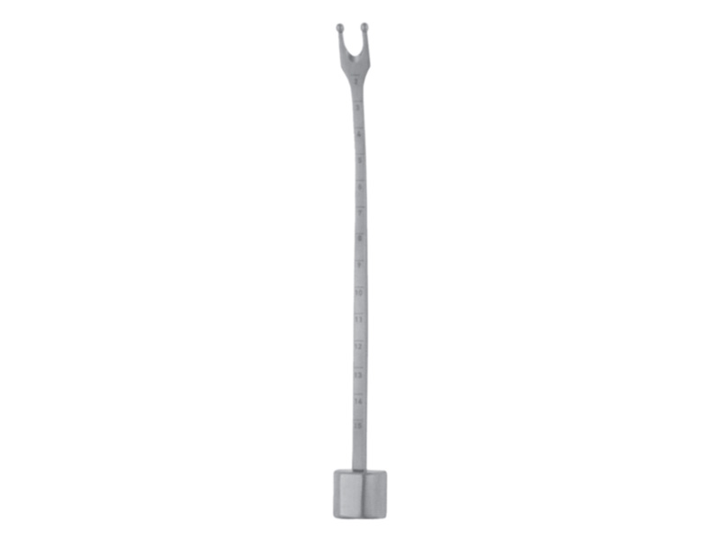 Osteotom OBWEGESER, 4mm, L18.5cm 