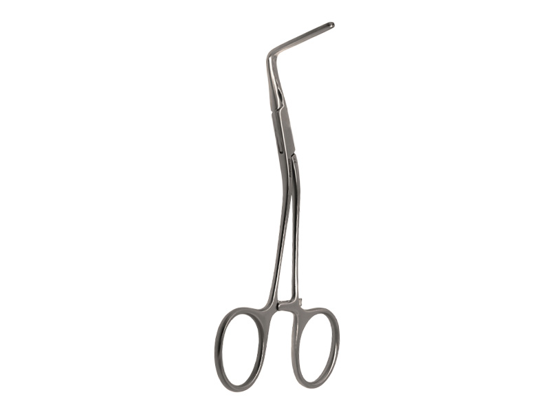 Clema vasculara multifunctionala DE BAKEY, unghiulara 90grd, L15cm 