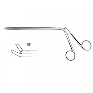 Cleste laminectomie LOVE-GRUENWALD,  varf 45grd in sus, 3x10mm, L18cm