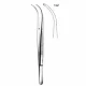 Pensa chirurgicala BROPHY, 1x2 dinti, L20cm,  curba