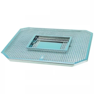 Capac perforat cos sterilizare,  380x240mm