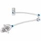 Lampa scialitica EMALED 200W, 1 satelit, prindere perete 