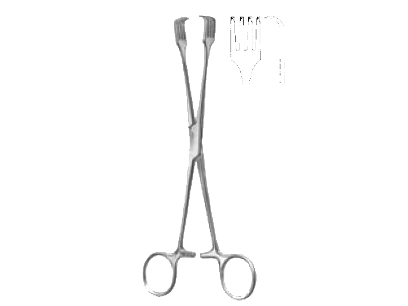 Pensa col uterin CZERNY, L20cm 