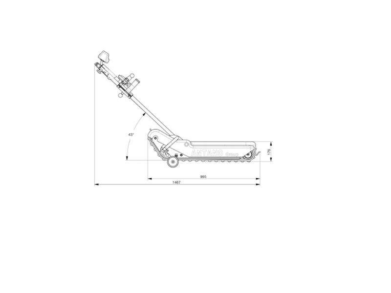Rampa mobila LG2004/150/A008 