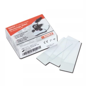 Lame microscop, o parte mata, grosime 1.0-1.2mm, 76x26mm, set 200buc 