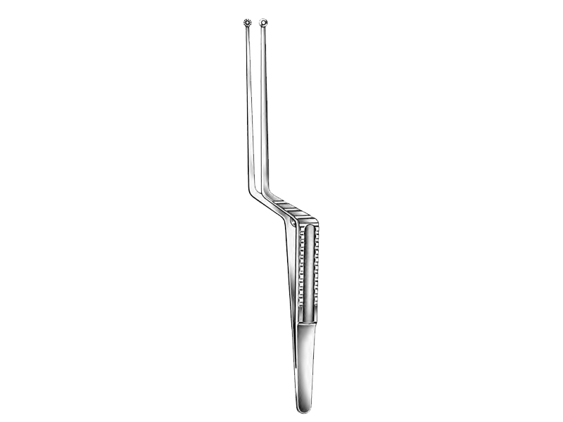 Pensa HUNT, pentru tumori, forma de baioneta, zimtata, D5mm, L22cm 