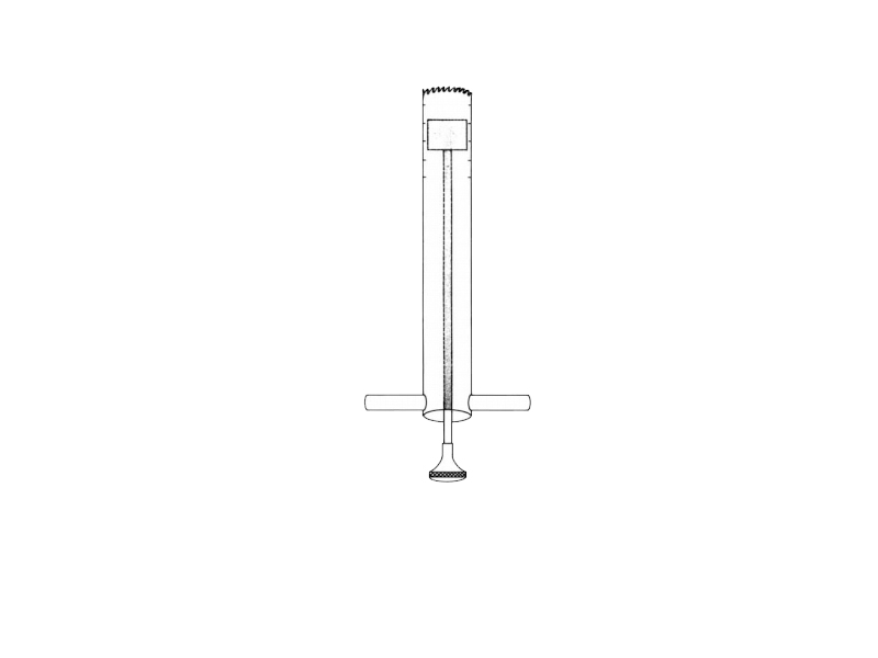 Trepan osos tubular,  A-D7mm, I-D5mm